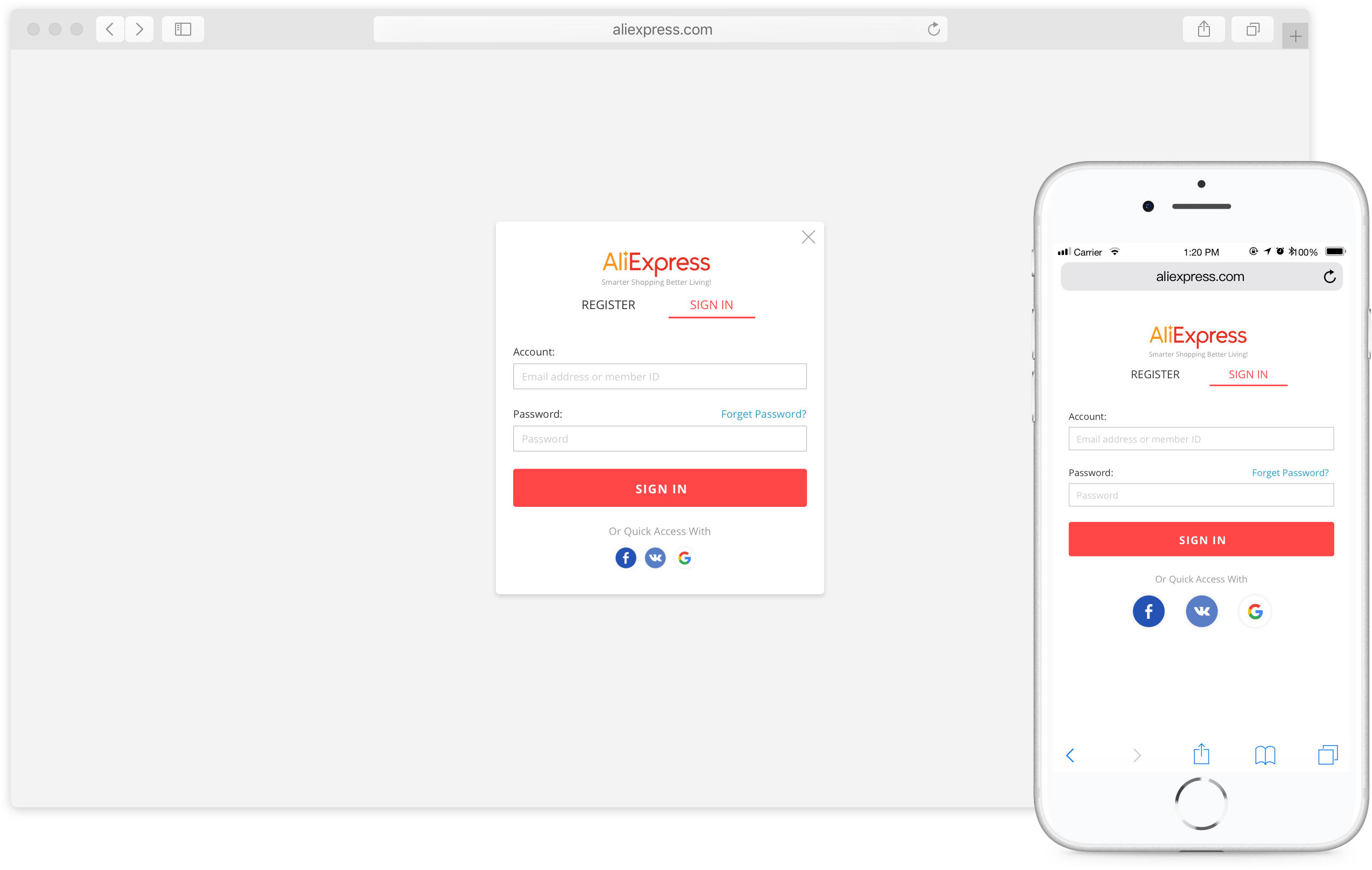 Mobile and PC Design