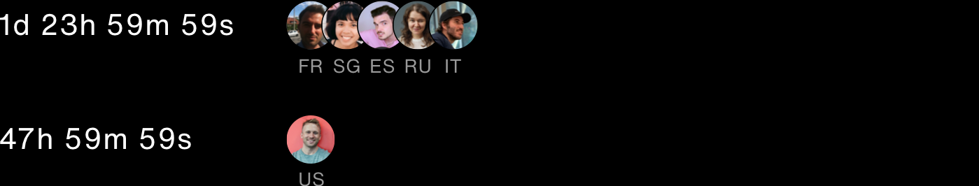 Countdown Preferences